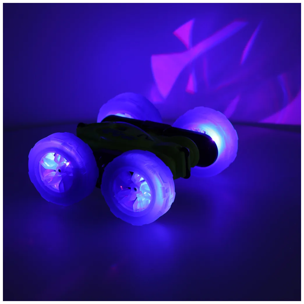 Samochód zdalnie sterowany RC REVOLT TG1023 Flip Speeder Lights 2.4GHz LED Off-Road Na Każdy Teren Akrobacje 360 - obrazek 7