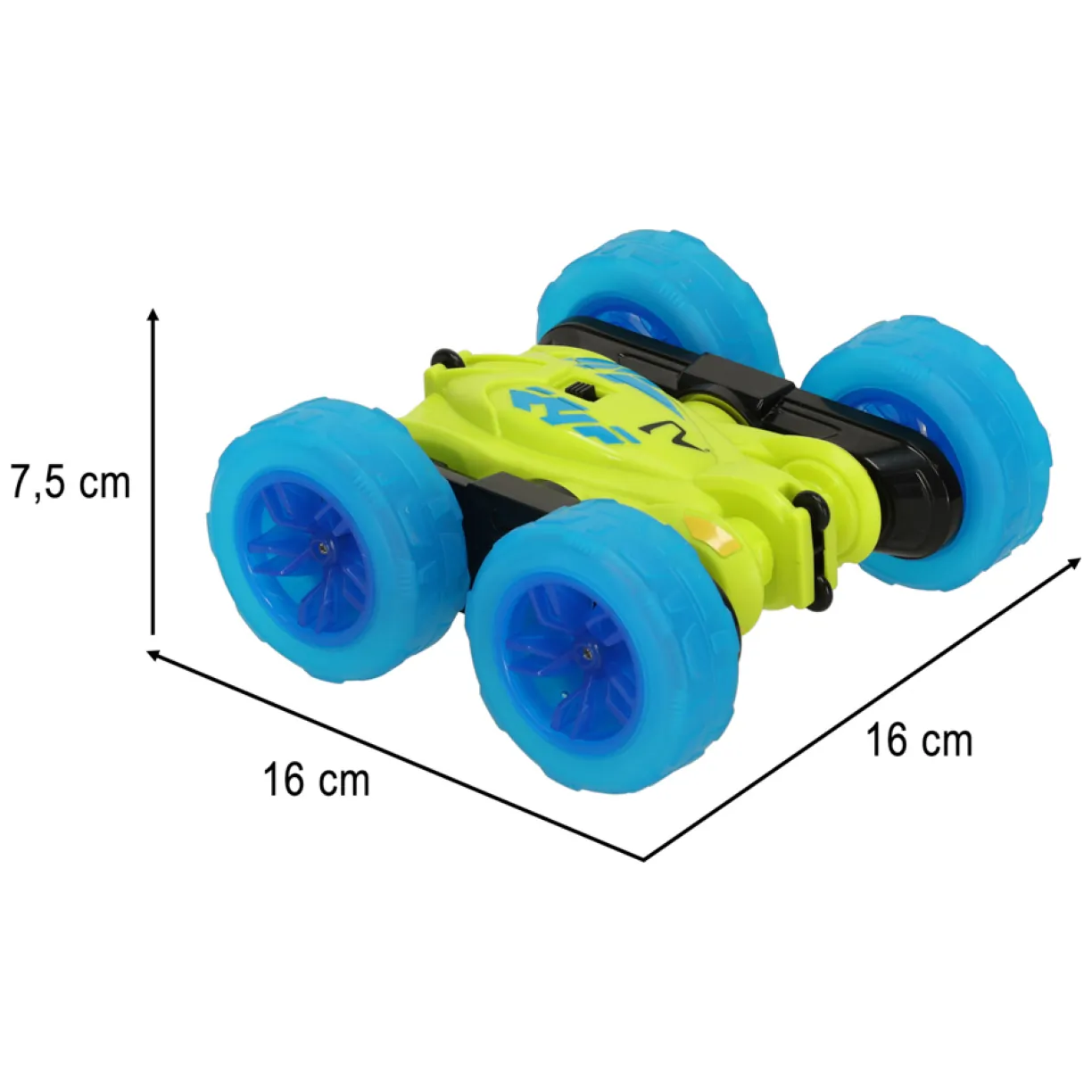 Samochód zdalnie sterowany RC REVOLT TG1023 Flip Speeder Lights 2.4GHz LED Off-Road Na Każdy Teren Akrobacje 360 - obrazek 8