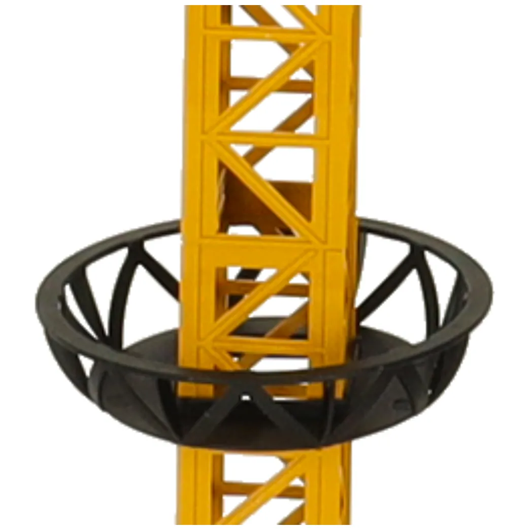 Dźwig Żuraw budowlany zdalnie sterowany RC z hakiem 4CH 128cm - obrazek 4