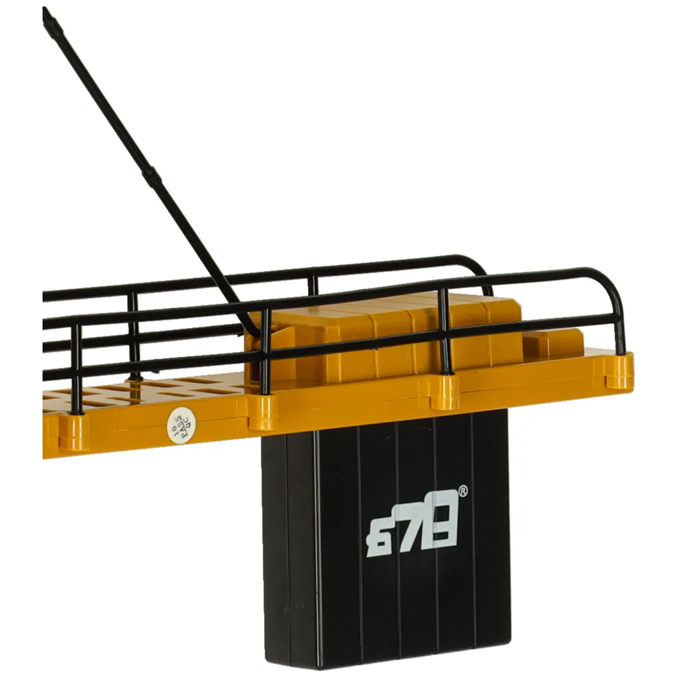 Dźwig Żuraw budowlany zdalnie sterowany RC z hakiem 4CH 128cm - obrazek 5