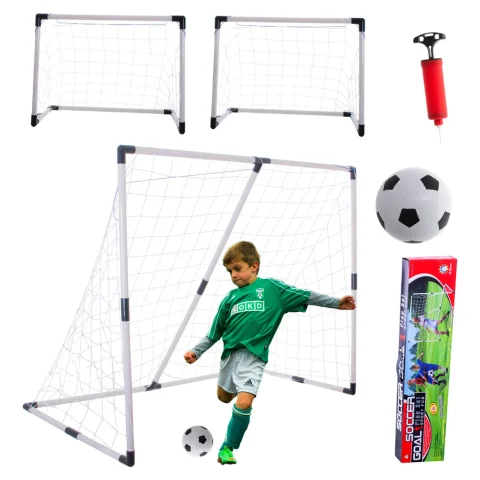 Bramka piłkarska do piłki nożnej dla dzieci 2w1 185x120x70cm