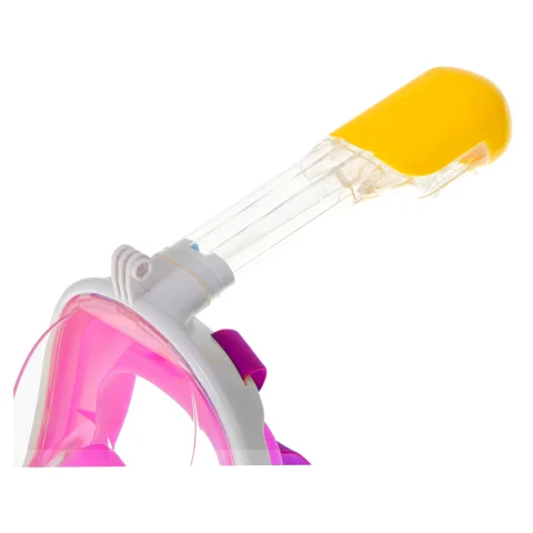 Maska do snurkowania pełna składana S/M różowa