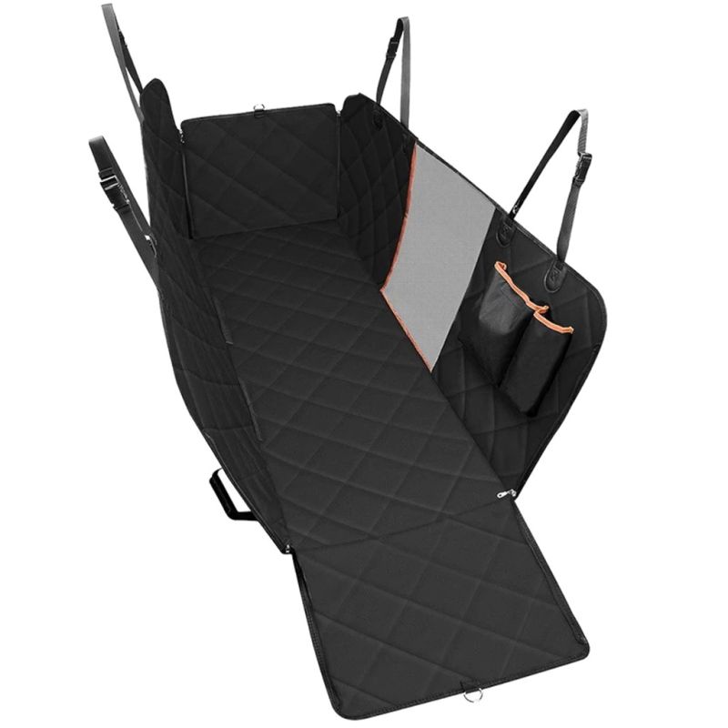 Mata dla psa do samochodu na siedzenie wodoodporna czarna - obrazek 11