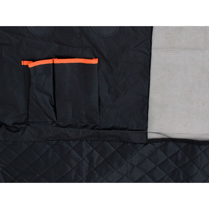 Mata dla psa do samochodu na siedzenie wodoodporna czarna - obrazek 3