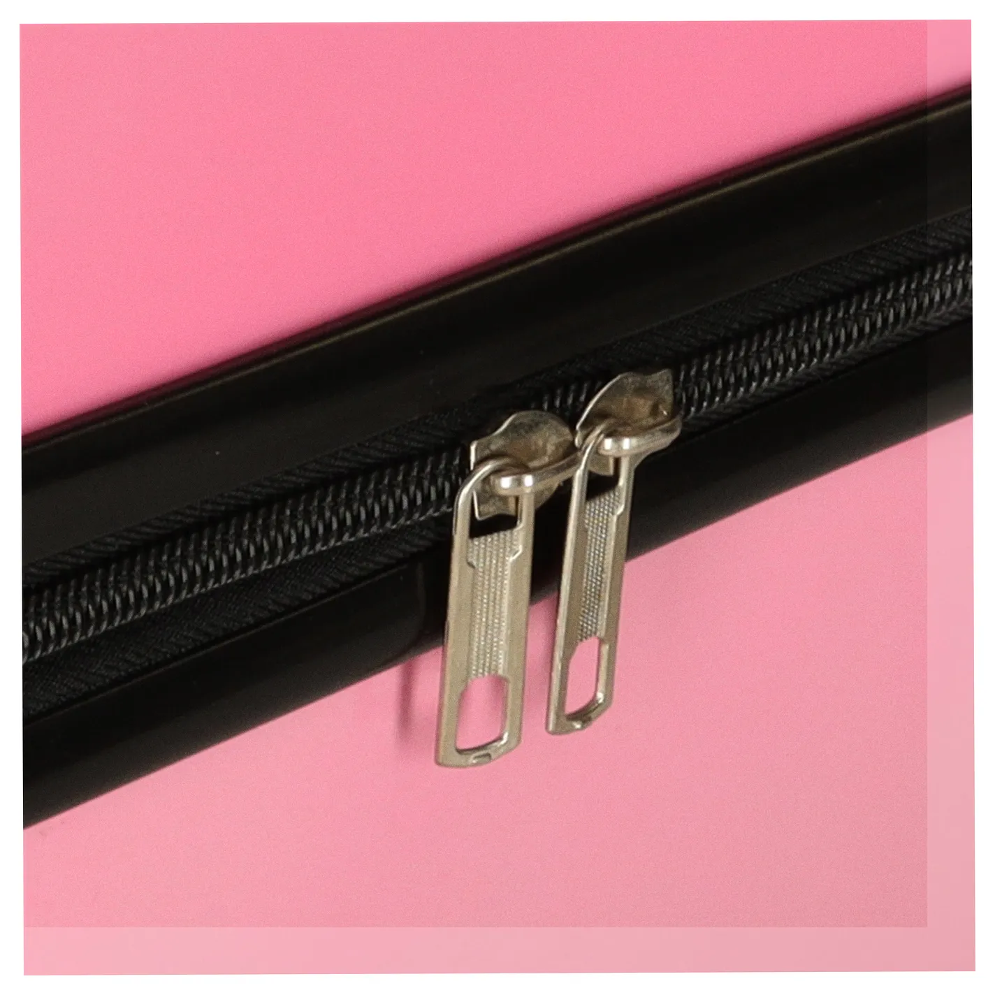 Walizka podróżna dla dzieci bagaż podręczny na kółkach kot różowa - obrazek 5