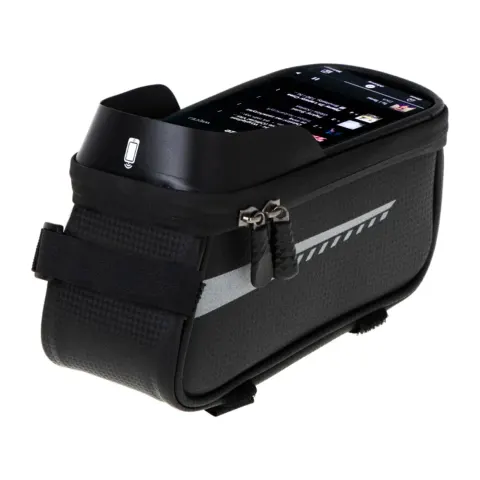 Torba rowerowa sakwa wodoodporna uchwyt na telefon