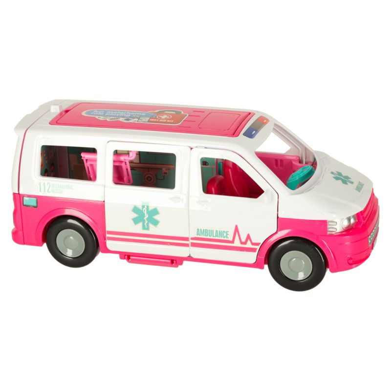 Karetka pogotowia ambulans mobilny szpital lalka akcesoria - obrazek 2