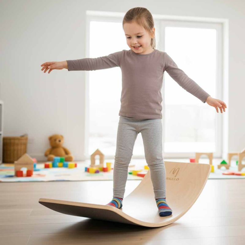 Deska do balansowania z filcem LULILO AJLO szary - obrazek 6