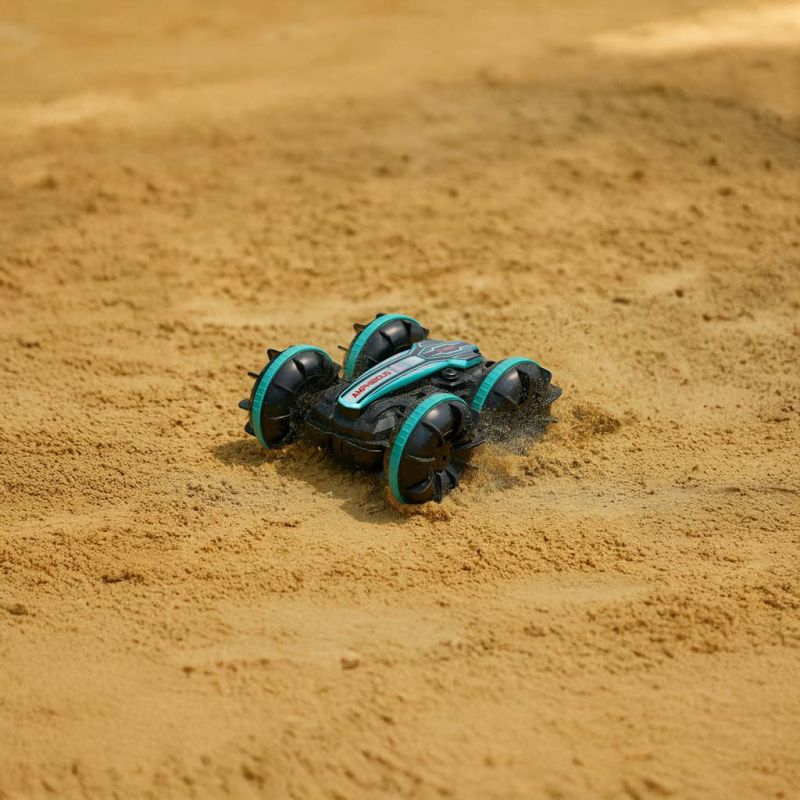 Samochód zdalnie sterowany Amfibia sterowany gestami 4x4 360 2,4GHz 3,7V - obrazek 11