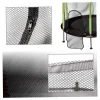 Trampolina do domu ogrodu dla dzieci siatka piłki 140cm 55inch zielona