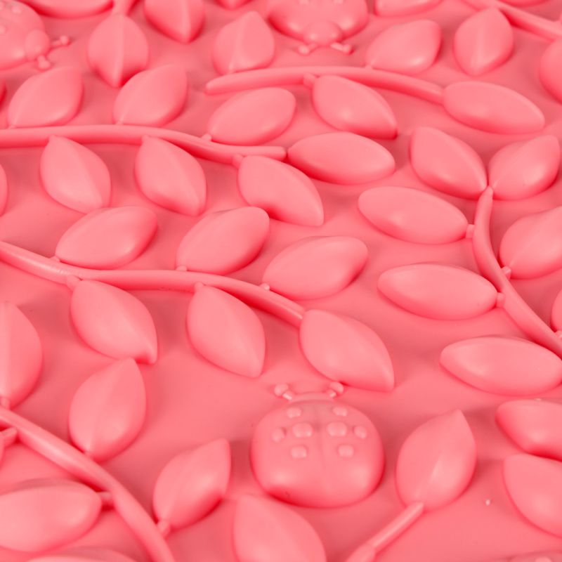 Mata sensoryczna puzzle montessori do masażu stóp 8 elementów pastelowe - obrazek 11