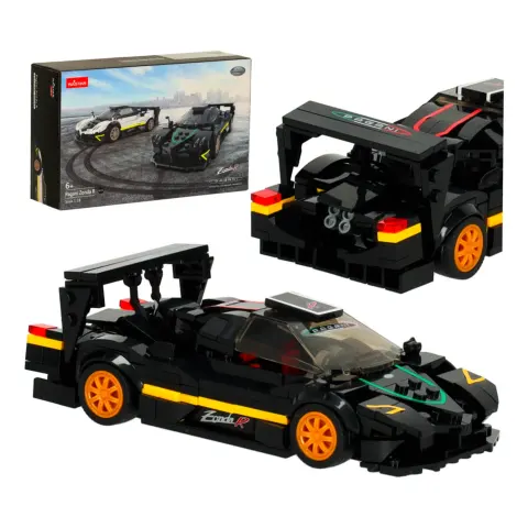 Samochód Rastar 93900-B Pagani Zonda R 1:28 klocki 387el.