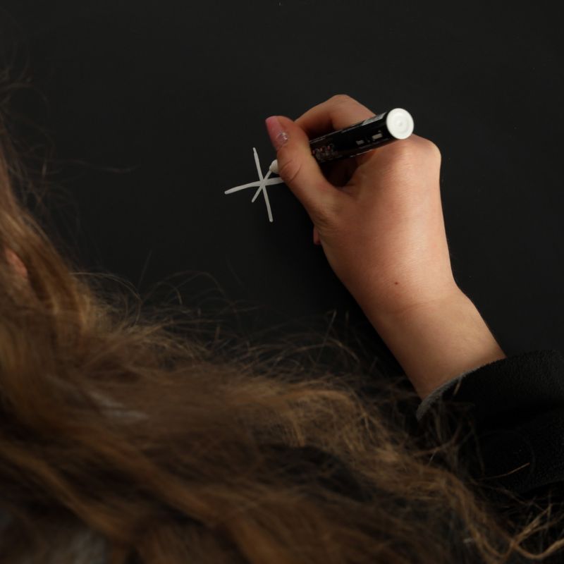 Markery kredowe pisaki do szyb tablic potykaczy cenówek zmywalne 8szt - obrazek 7