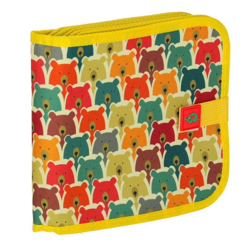 Tablica kredowa przenośna miękka książeczka notes szkicownik miś - obrazek 2