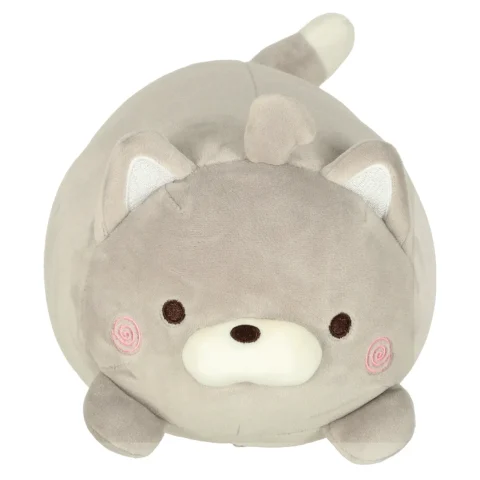 Poduszka podróżna 2w1 rogal pod kark do samolotu samochodu maskotka kot