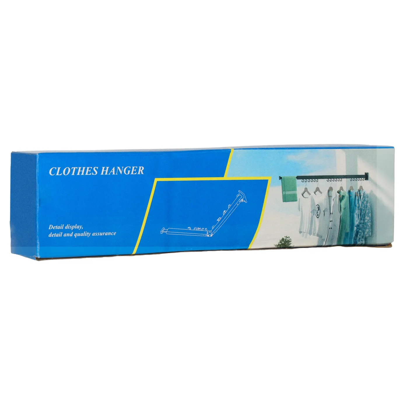 Suszarka na pranie wieszak ścienny naścienny składany teleskopowy czarny 12 haczyków 90cm - obrazek 7