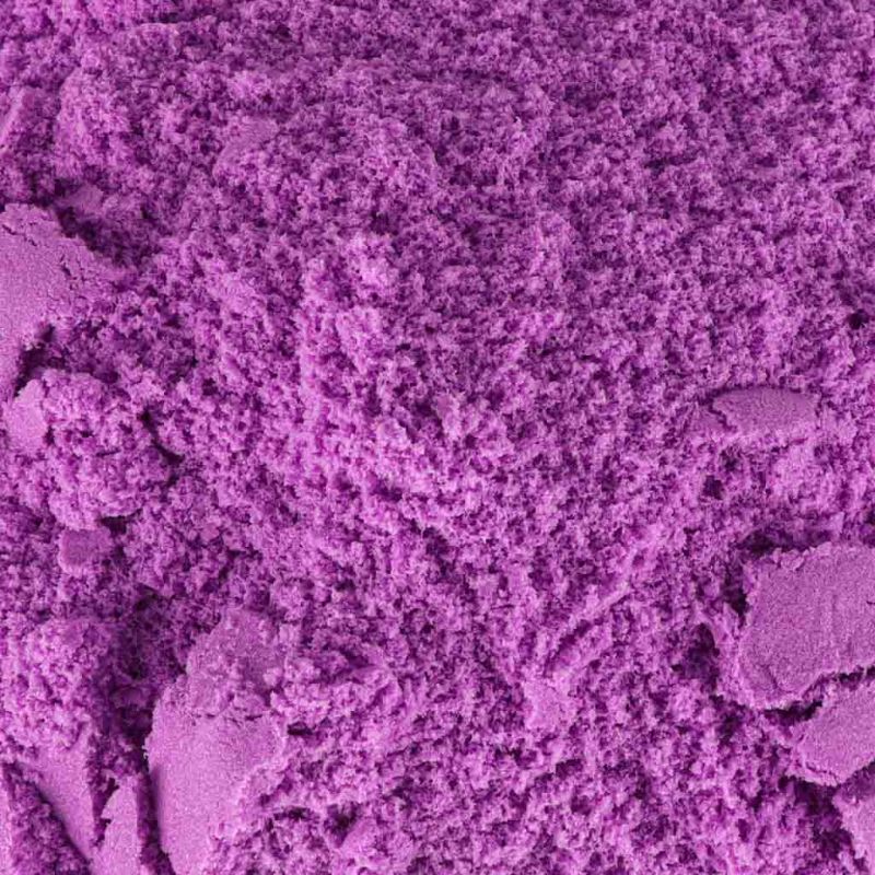 Piasek sensoryczny dla dzieci 1kg w woreczku fioletowy - obrazek 5
