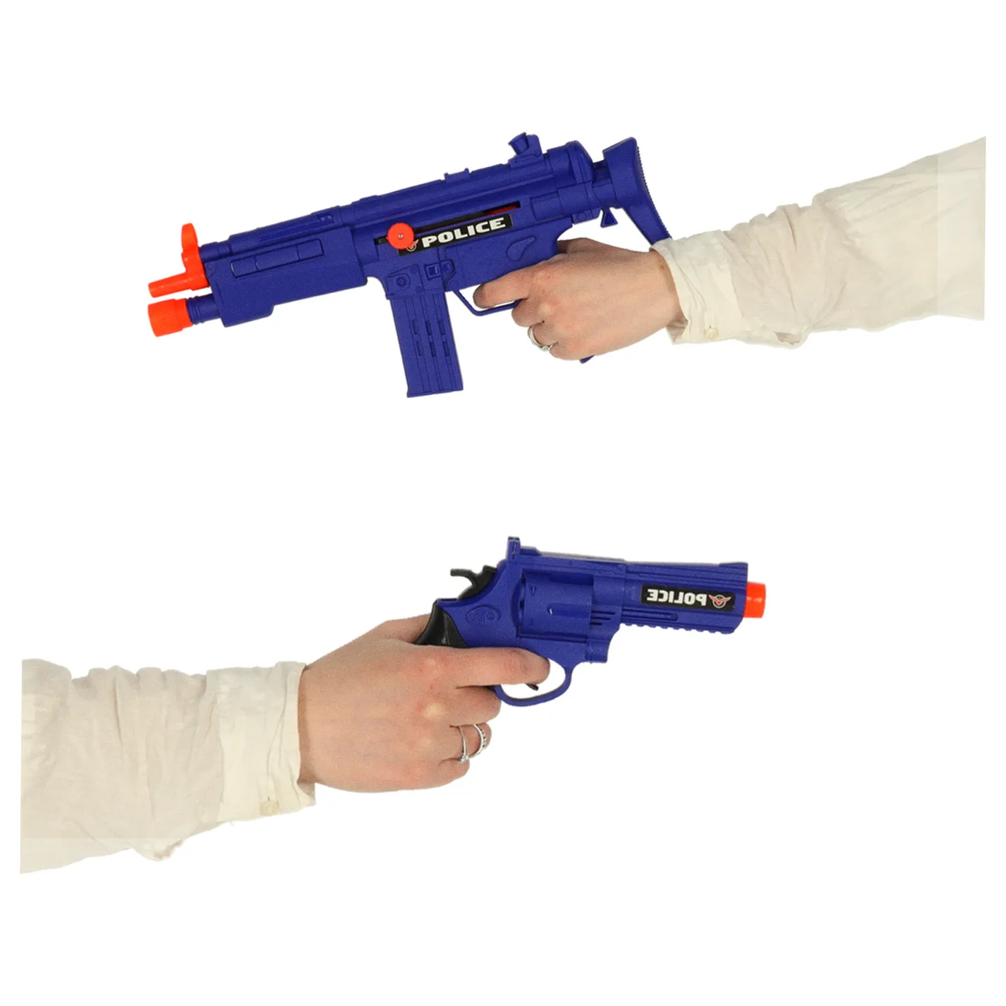 Zestaw policyjny małego policjanta pistolet karabin maska kajdanki akcesoria policyjne - obrazek 9