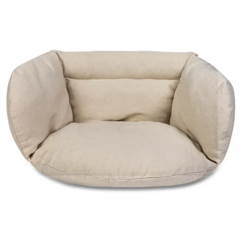 Poduszka LUARO na huśtawkę wiszącą bocianie gniazdo miękka ecru