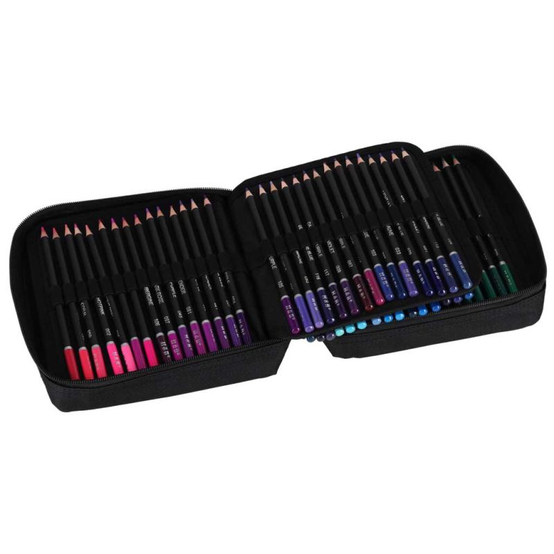 Kredki ołówkowe kolorowe w etui zestaw 120 sztuk - obrazek 3