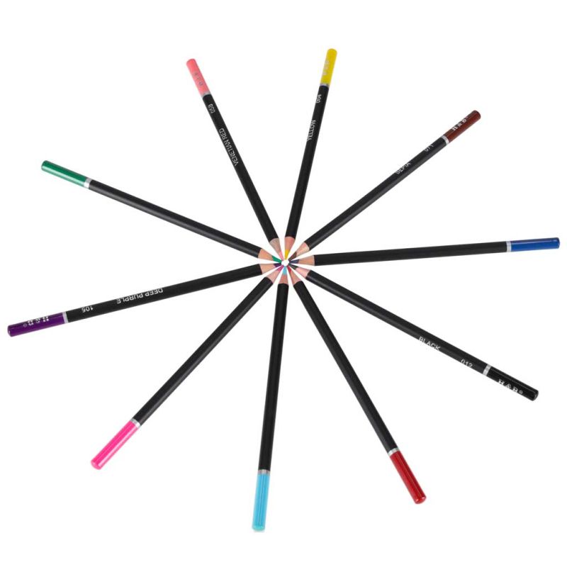 Kredki ołówkowe kolorowe w etui zestaw 120 sztuk - obrazek 8