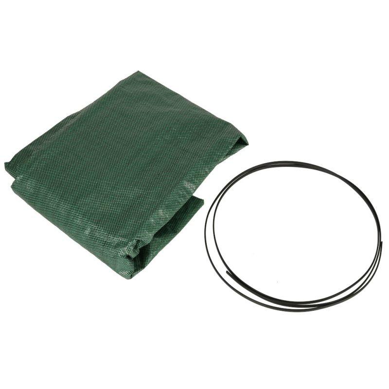 Kosz ogrodowy na liście odpady worek 272 l duży - obrazek 6