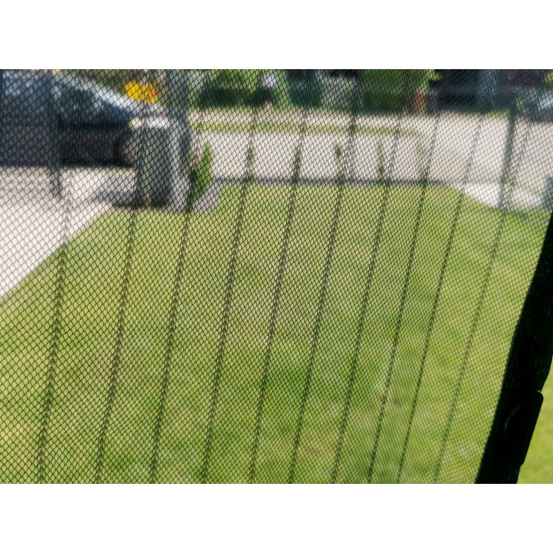 Moskitiera siatka magnetyczna na drzwi 110x220cm CZARNA - obrazek 8