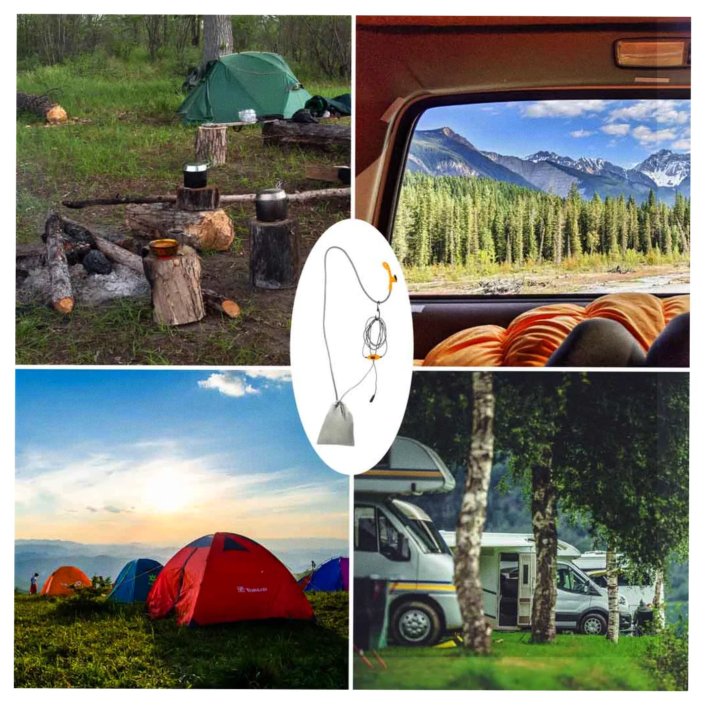 Prysznic turystyczny przenośny natrysk camping myjka 12v - obrazek 13