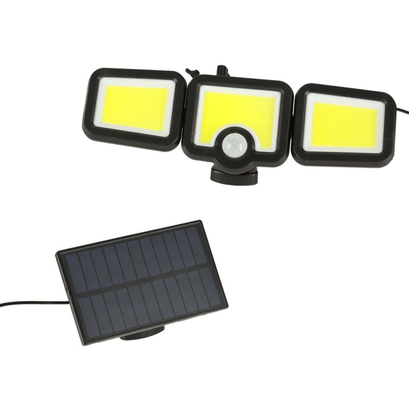 Lampa solarna LED 3w1 z czujnikiem ruchu zmierzchu - obrazek 2