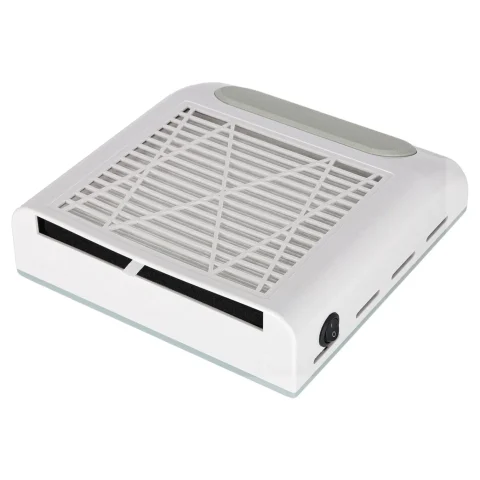 Pochłaniacz pyłu do paznokci manicure 80W filtr kasetowy bezworkowy