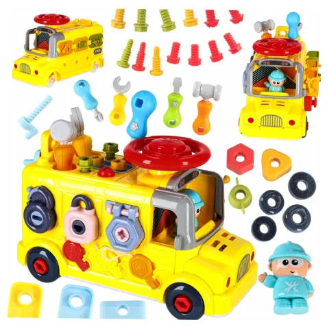 Autobus manipulacyjny do skręcania 6w1 śrubki śrubokręty