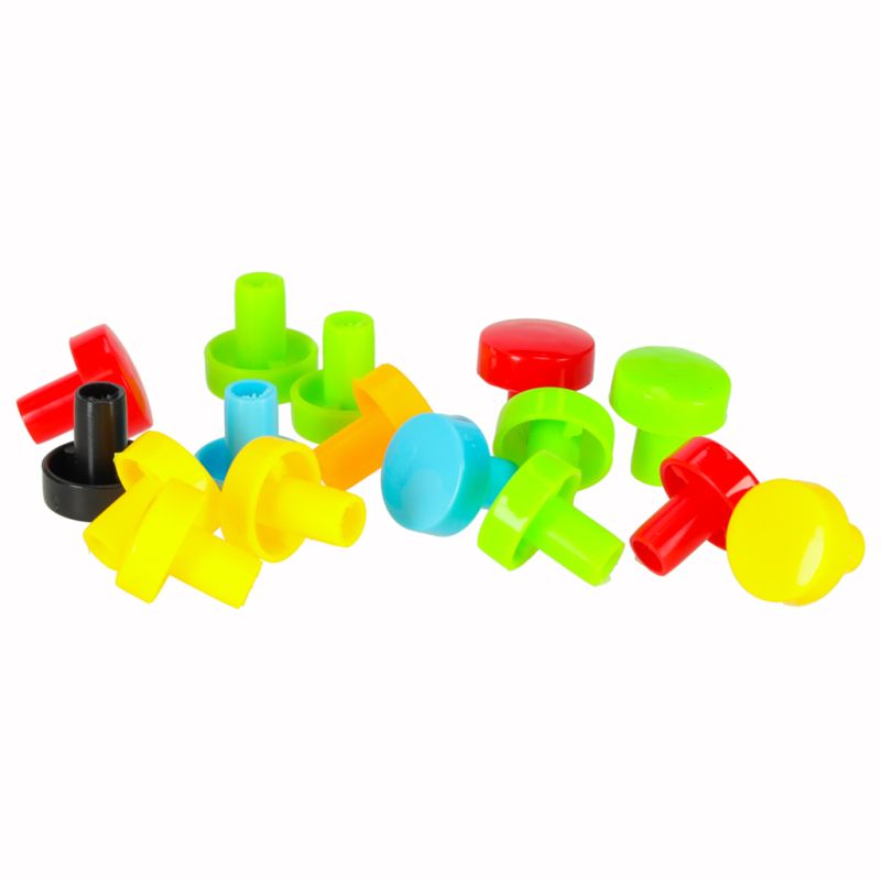 Wkrętarka wiertarka śrubki klocki konstrukcyjne zestaw majsterkowicza walizka 258 elementów - obrazek 12