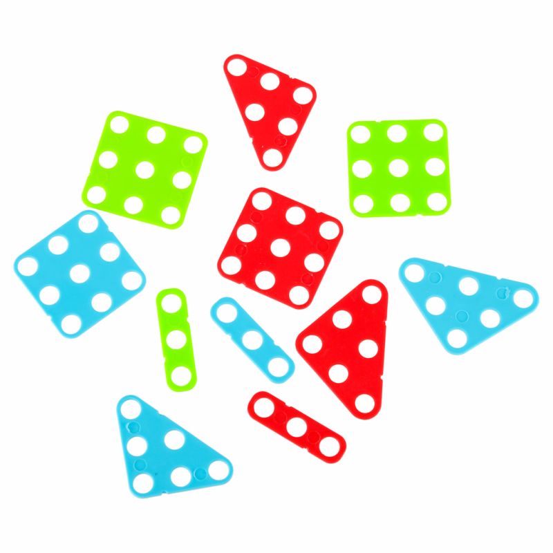 Wkrętarka wiertarka śrubki klocki konstrukcyjne zestaw majsterkowicza walizka 258 elementów - obrazek 14