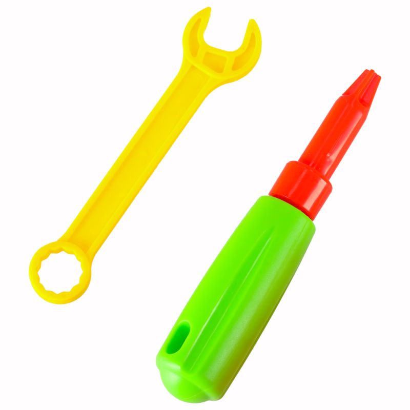 Wkrętarka wiertarka śrubki klocki konstrukcyjne zestaw majsterkowicza walizka 258 elementów - obrazek 10