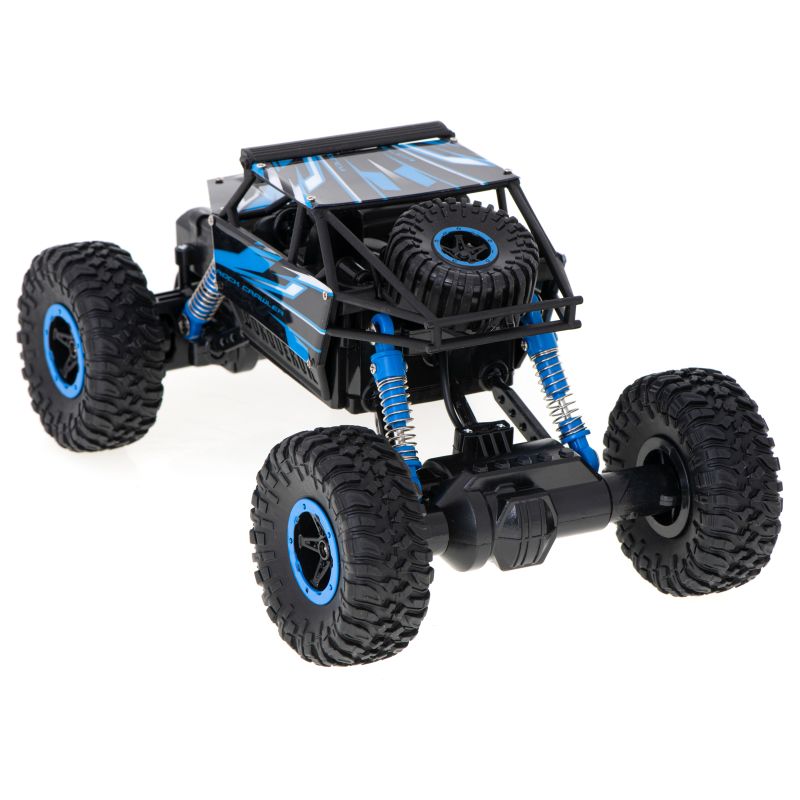 Samochód zdalnie sterowany na pilota RC Rock Crawler HB 2,4GHz 1:18 niebieski - obrazek 8