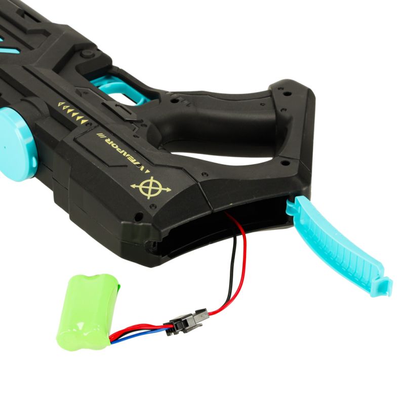 Pistolet karabin na wodę elektryczny mocny profesjonalny broń wodna dla dzieci czarny - obrazek 9