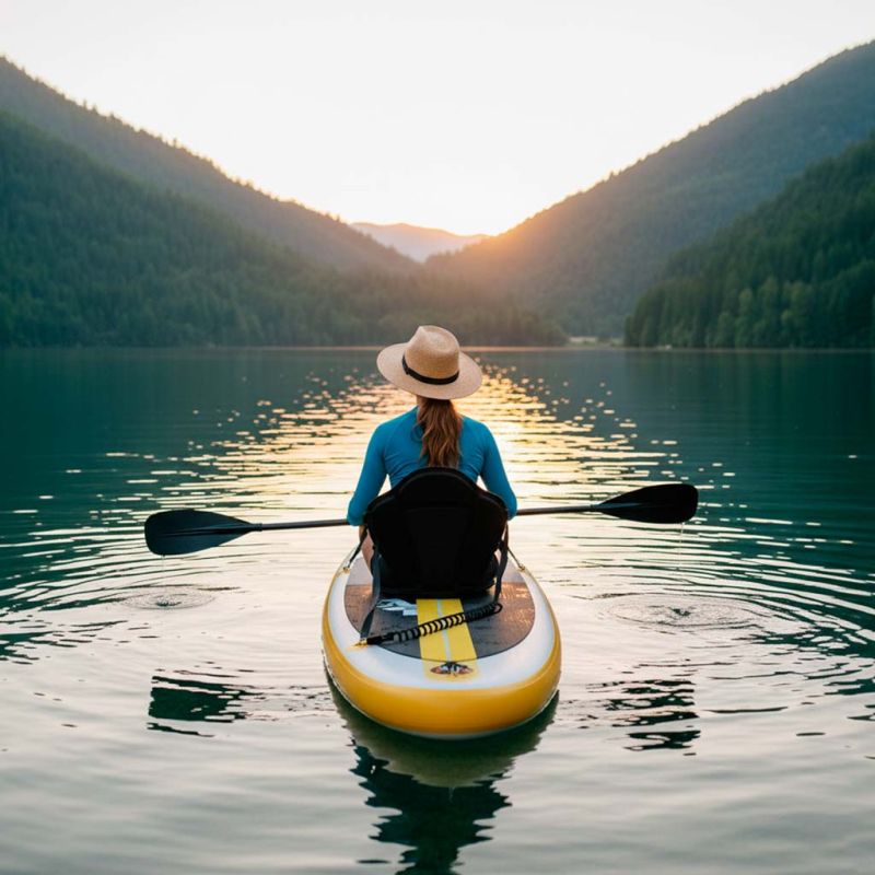 Siedzisko kajakowe krzesełko z oparciem do deski SUP - obrazek 5