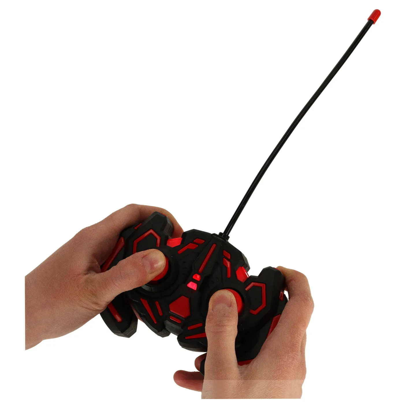 Traktor ciągnik zdalnie sterowany na pilota RC skaczący tańczący dźwięk zielony - obrazek 7