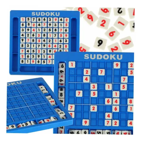 Gra logiczna liczbowa łamigłówka sudoku