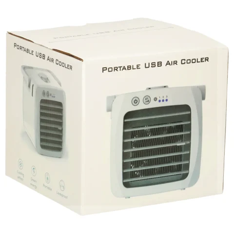 Klimator przenośny klimatyzer biurkowy mini klimatyzator na wodę nawilżacz USB