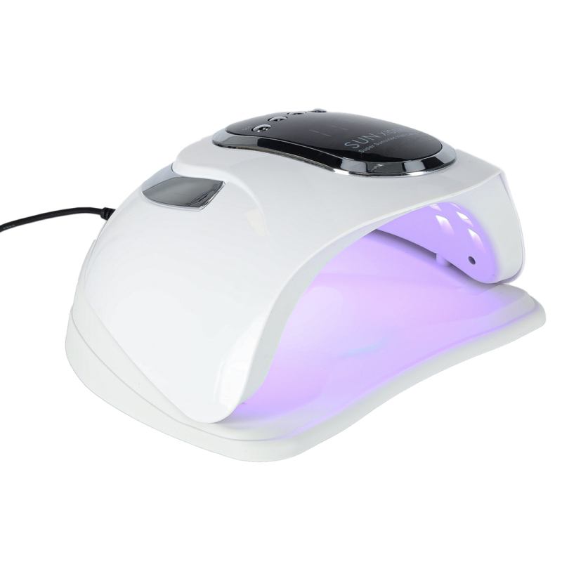 Lampa do paznokci Sun X10 UV 45 LED 280W manicure hybrydy żele - obrazek 7