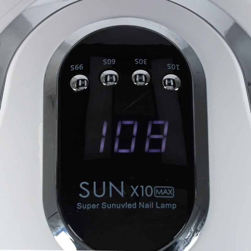 Lampa do paznokci Sun X10 UV 45 LED 280W manicure hybrydy żele - obrazek 10