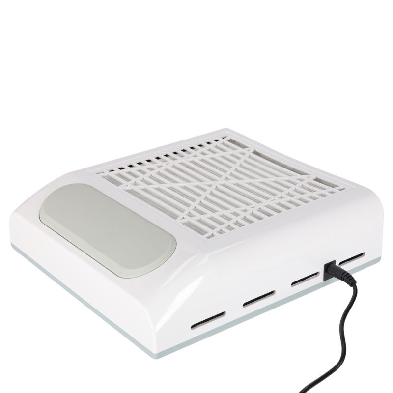 Pochłaniacz pyłu do paznokci manicure 80W filtr kasetowy bezworkowy - obrazek 5
