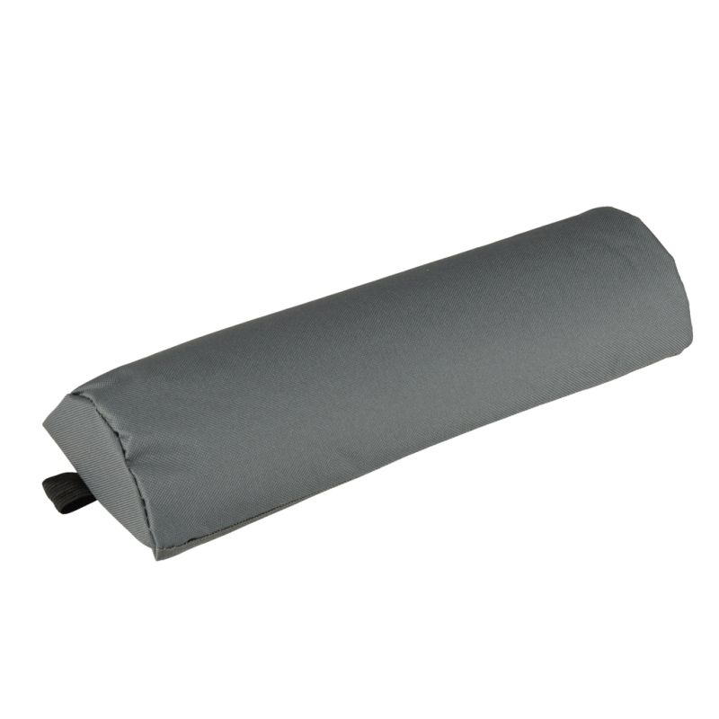 Leżak ogrodowy LUARO fotel składany turystyczny z poduszką szary - obrazek 11