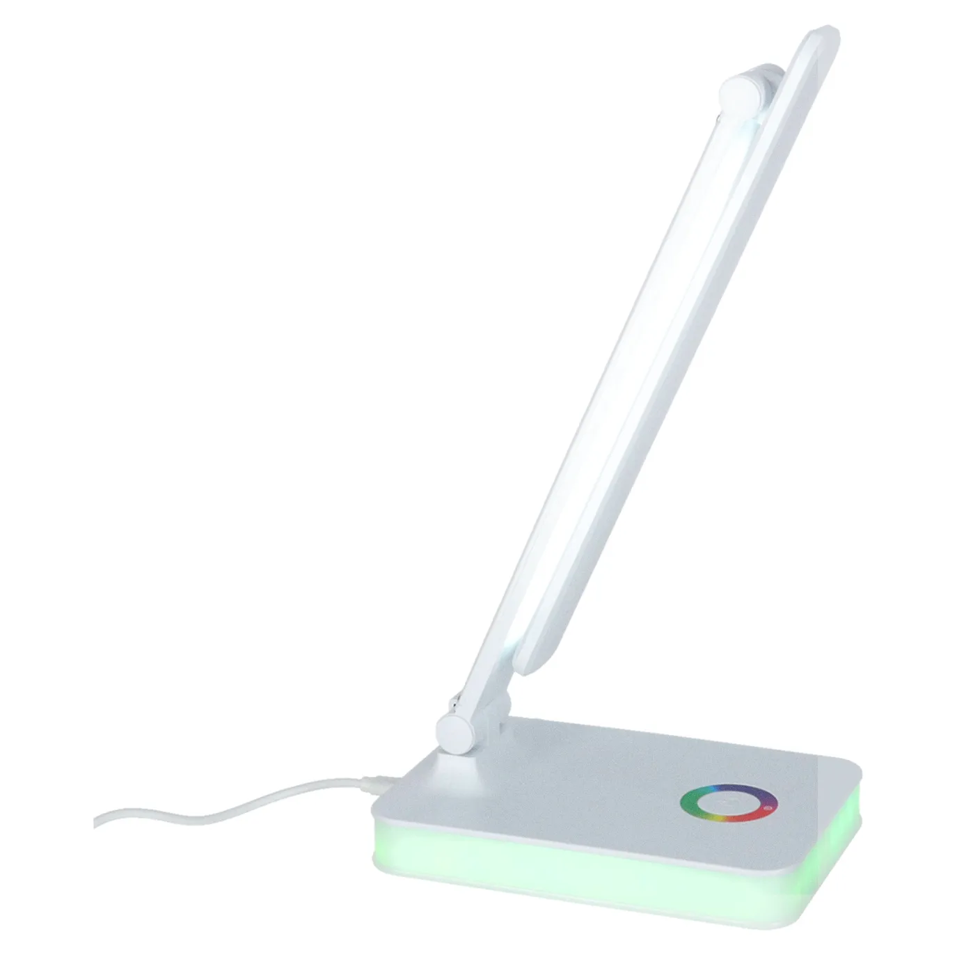 Lampka na biurko biurkowa LED USB dotykowa podświetlana RGB regulacja światła - obrazek 5