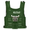 Zestaw wojskowy strój kamizelka karabin lornetka