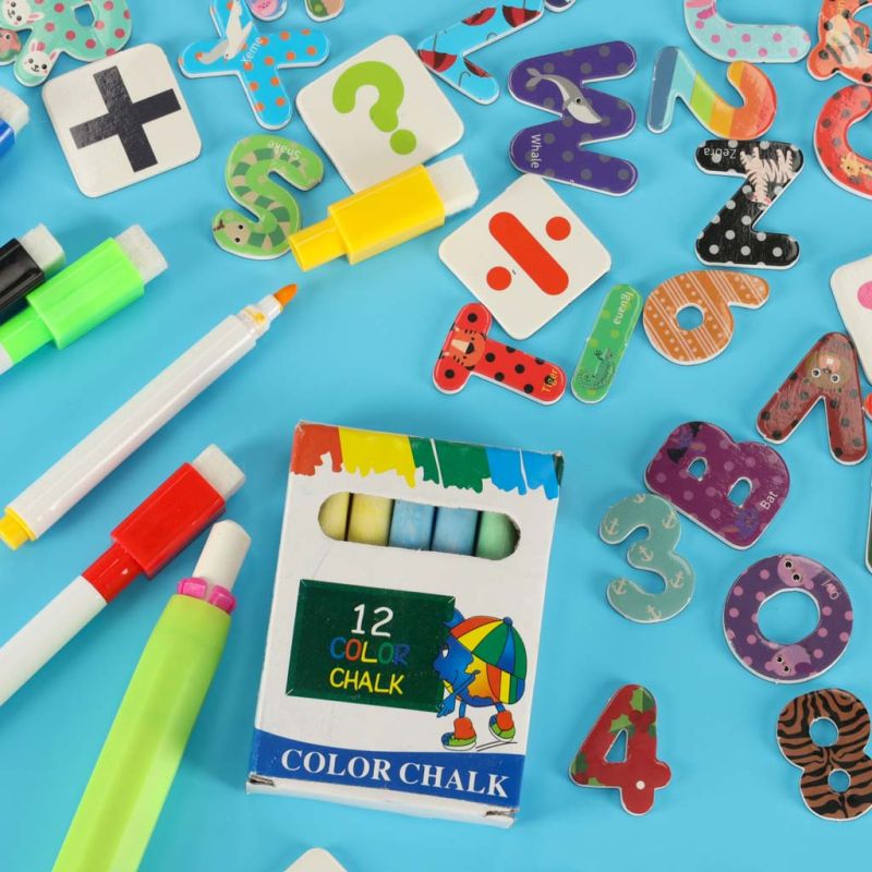 Tablica magnetyczna suchościeralna kreatywna dwustronna dinozaur - obrazek 14