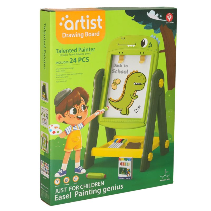 Tablica magnetyczna suchościeralna kreatywna dwustronna dinozaur - obrazek 17