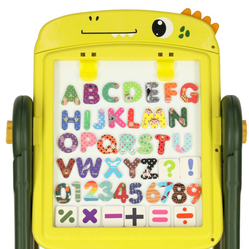 Tablica magnetyczna suchościeralna kreatywna dwustronna dinozaur - obrazek 7