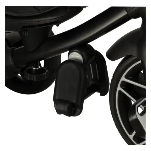 Rowerek trójkołowy TRIKE FIX Elite 2w1 rower spacerówka 6w1 czarny